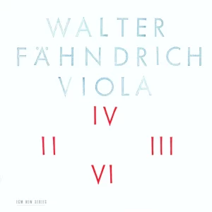 Walter Fahndrich - Viola